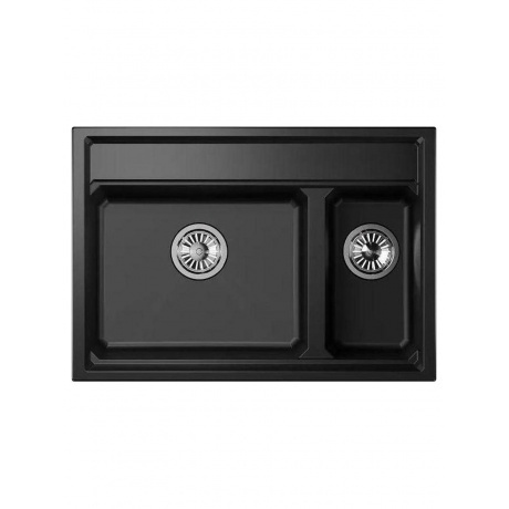 

Кухонная мойка GRANULA Kitchen Space (7302, ШВАРЦ)