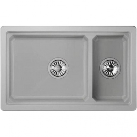 Кухонная мойка GRANULA Kitchen Space (7304U, АРКТИК) - фото 1