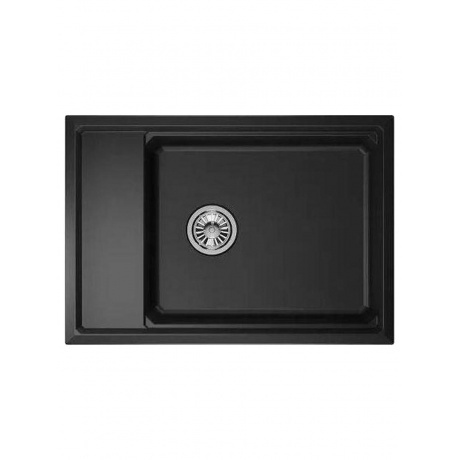 

Кухонная мойка GRANULA Kitchen Space (7305, ЧЁРНЫЙ)