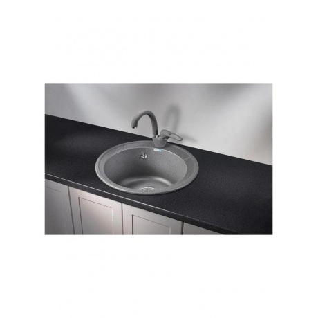 Кухонная мойка GRANULA Standart (4802, ГРАФИТ) - фото 2