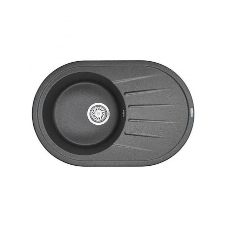 Кухонная мойка GRANULA Standart (7601, ГРАФИТ)