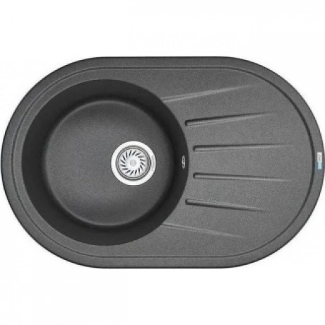 Кухонная мойка GRANULA Standart (7601, ГРАФИТ)