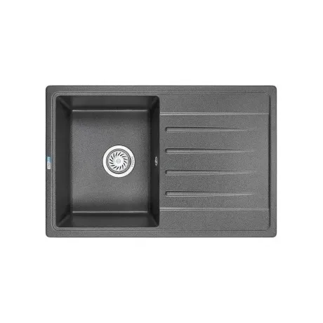 Кухонная мойка GRANULA Standart (7602, ГРАФИТ)