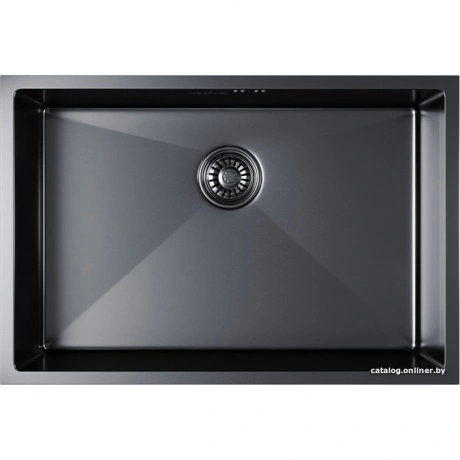 Мойка подст.монтаж 65х44 (3,0) вып 3 1/2  MIXLINE PRO 22см с сиф...