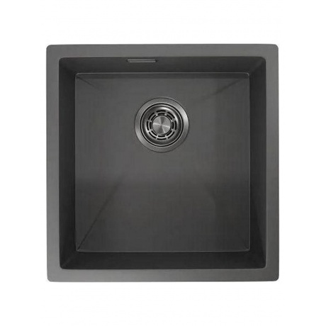 

Кухонная мойка GRANULA (4445U, ГРАФИТ МАТОВЫЙ)