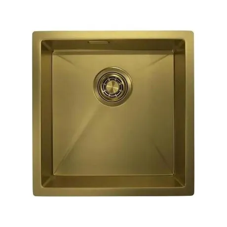 Кухонная мойка GRANULA (4445U, ЗОЛОТО САТИН)