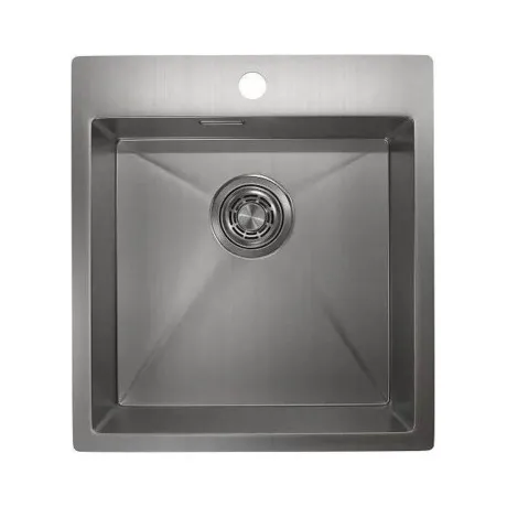 Кухонная мойка GRANULA (4600, СТАЛЬ САТИН)