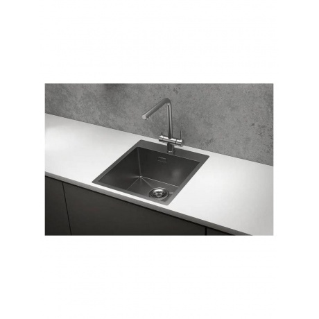 Кухонная мойка GRANULA (4600, СТАЛЬ САТИН) - фото 2