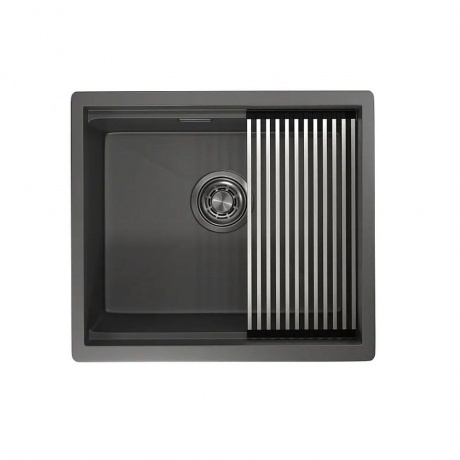 

Кухонная мойка GRANULA (5045U, ГРАФИТ МАТОВЫЙ)