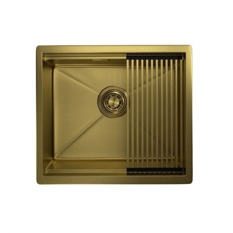 Кухонная мойка GRANULA (5045U, ЗОЛОТО САТИН) - фото 1
