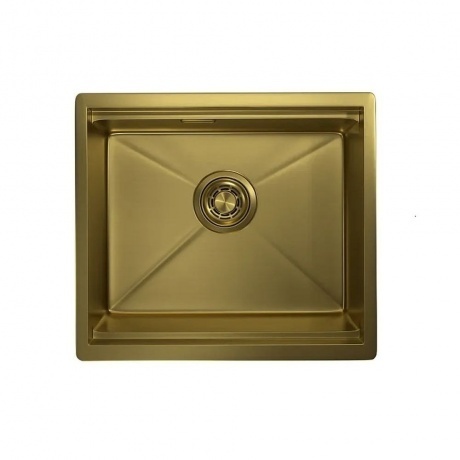 Кухонная мойка GRANULA (5045U, ЗОЛОТО САТИН) - фото 2
