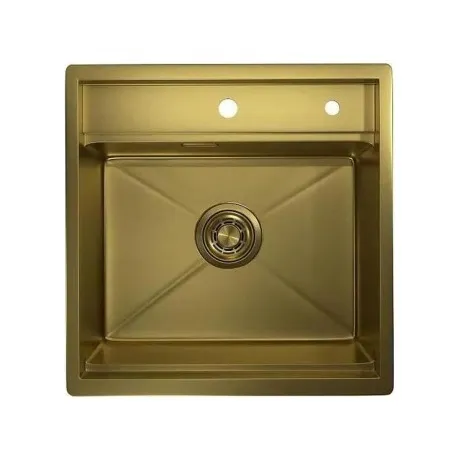 Кухонная мойка GRANULA (5051, ЗОЛОТО САТИН)