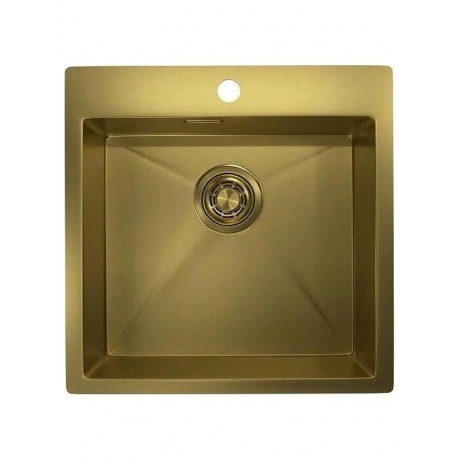 

Кухонная мойка GRANULA (5151, ЗОЛОТО САТИН)