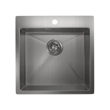 Кухонная мойка GRANULA (5151, СТАЛЬ САТИН)