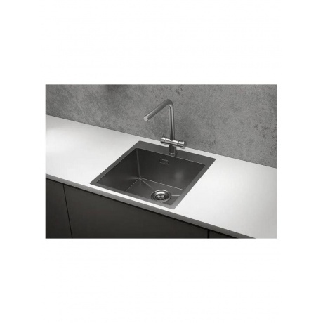 Кухонная мойка GRANULA (5151, СТАЛЬ САТИН) - фото 2