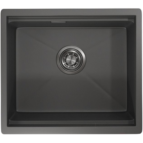 Кухонная мойка GRANULA (5445U, ГРАФИТ МАТОВЫЙ) - фото 1