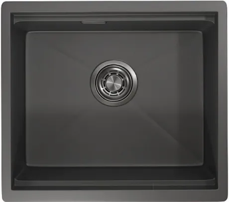 Кухонная мойка GRANULA (5445U, ГРАФИТ МАТОВЫЙ)