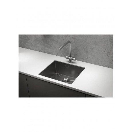 Кухонная мойка GRANULA (5445U, СТАЛЬ САТИН) - фото 2