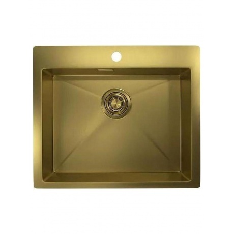 Кухонная мойка GRANULA (5951, ЗОЛОТО САТИН) - фото 1