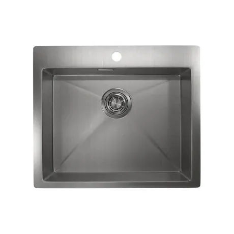 Кухонная мойка GRANULA (5951, СТАЛЬ САТИН)