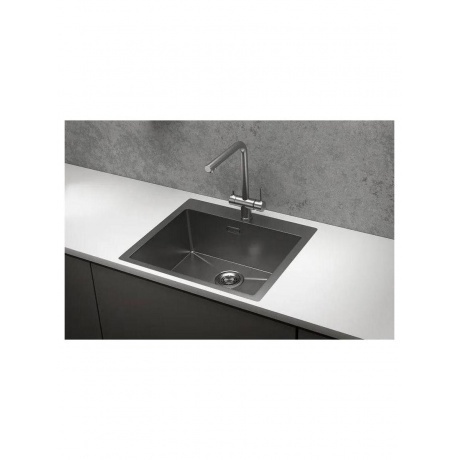 Кухонная мойка GRANULA (5951, СТАЛЬ САТИН) - фото 2
