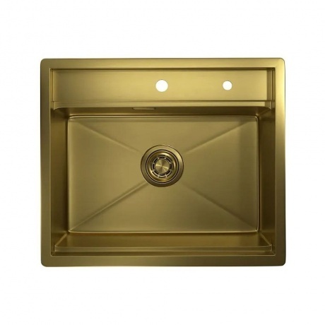 Кухонная мойка GRANULA (6051, ЗОЛОТО САТИН) - фото 2