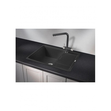 Кухонная мойка GRANULA (6503, ТУРМАЛИН) - фото 2