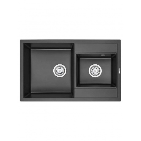 Кухонная мойка GRANULA (8201, ТУРМАЛИН) - фото 1