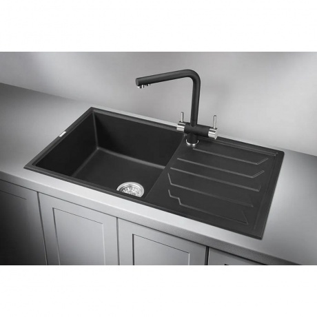 Кухонная мойка GRANULA (8601, ТУРМАЛИН) - фото 4