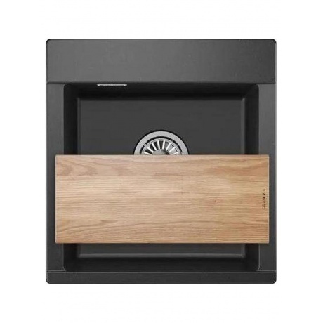 Кухонная мойка GRANULA ESTETICA (4701, ЧЁРНЫЙ) - фото 2