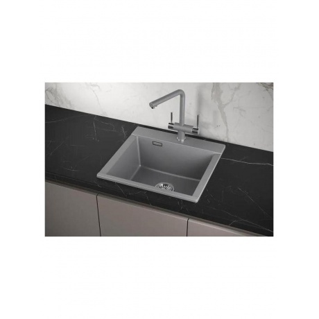 Кухонная мойка GRANULA ESTETICA (5201, АЛЮМИНИУМ) - фото 3