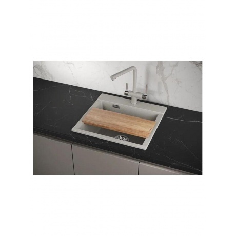 Кухонная мойка GRANULA ESTETICA (5201, БАЗАЛЬТ) - фото 4