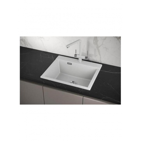 Кухонная мойка GRANULA ESTETICA (5804, АРКТИК) - фото 3