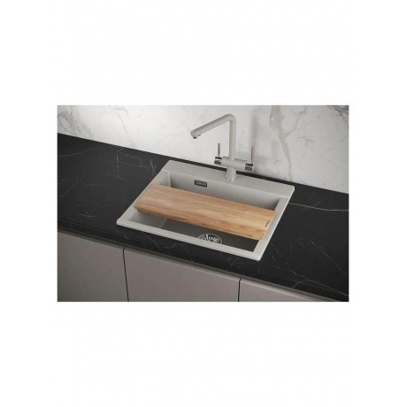 Кухонная мойка GRANULA ESTETICA (5804, БАЗАЛЬТ) - фото 4