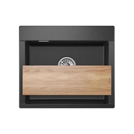 Кухонная мойка GRANULA ESTETICA (5804, ЧЁРНЫЙ) - фото 2