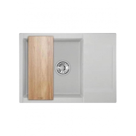 Кухонная мойка GRANULA ESTETICA (7003, АРКТИК) - фото 2