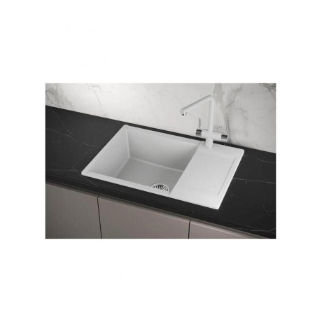 Кухонная мойка GRANULA ESTETICA (7003, АРКТИК) - фото 3