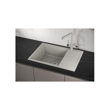 Кухонная мойка GRANULA ESTETICA (7003, БАЗАЛЬТ) - фото 3