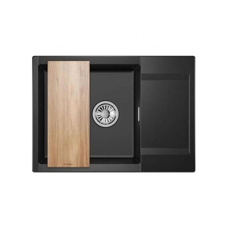 Кухонная мойка GRANULA ESTETICA (7003, ТУРМАЛИН) - фото 2