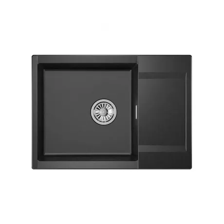 Кухонная мойка GRANULA ESTETICA (7003, ШВАРЦ)