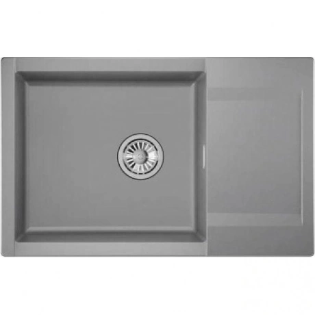 Кухонная мойка GRANULA ESTETICA (7807, АЛЮМИНИУМ)