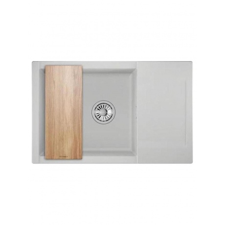 Кухонная мойка GRANULA ESTETICA (7807, АРКТИК) - фото 2