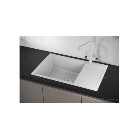 Кухонная мойка GRANULA ESTETICA (7807, АРКТИК) - фото 3