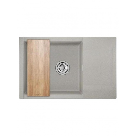 Кухонная мойка GRANULA ESTETICA (7807, БАЗАЛЬТ) - фото 2