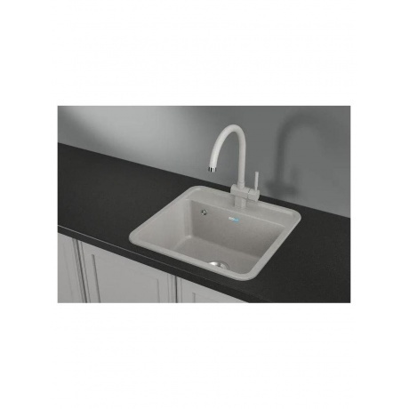 

Кухонная мойка GRANULA Стандарт (5001, БАЗАЛЬТ)