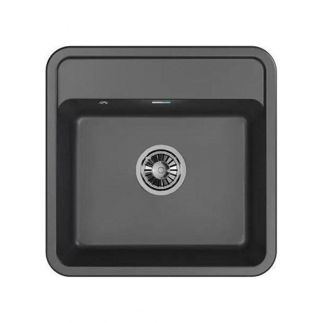 Кухонная мойка GRANULA Стандарт (5001, ЧЁРНЫЙ) - фото 1