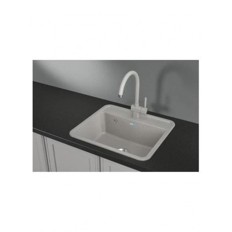 Кухонная мойка GRANULA Стандарт (5601, БАЗАЛЬТ) - фото 2