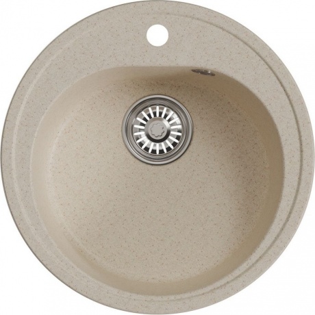 

Мойкa MIXLINE круглая бежевая D500мм ML-GM11 (551824)