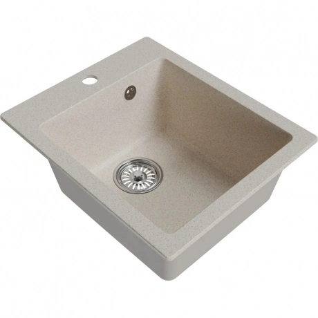 Мойка MIXLINE ML-GM14 бежевая (328)  420*500*190мм NEW (551905)