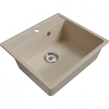 Мойка MIXLINE ML-GM15 бежевая (328)  560*500*180мм NEW (551917)